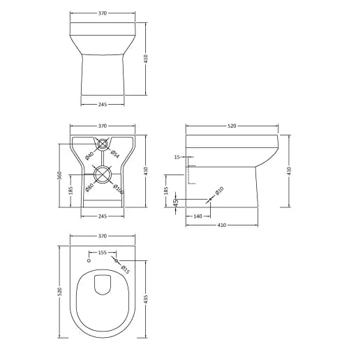 Harmony BTW Pan (Seat not included)