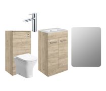 Bathroom Bundle | Volta 510mm F/S Furniture Pack w/Chrome Finishes