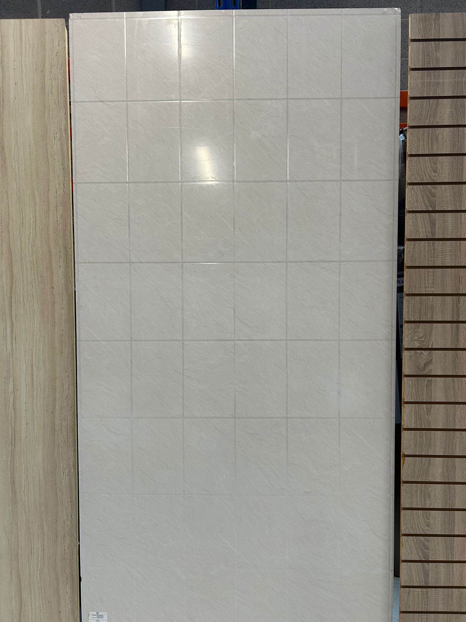 Clearance - Multi Panel Compact tile effect 2400x1200mm (Riven Marble)