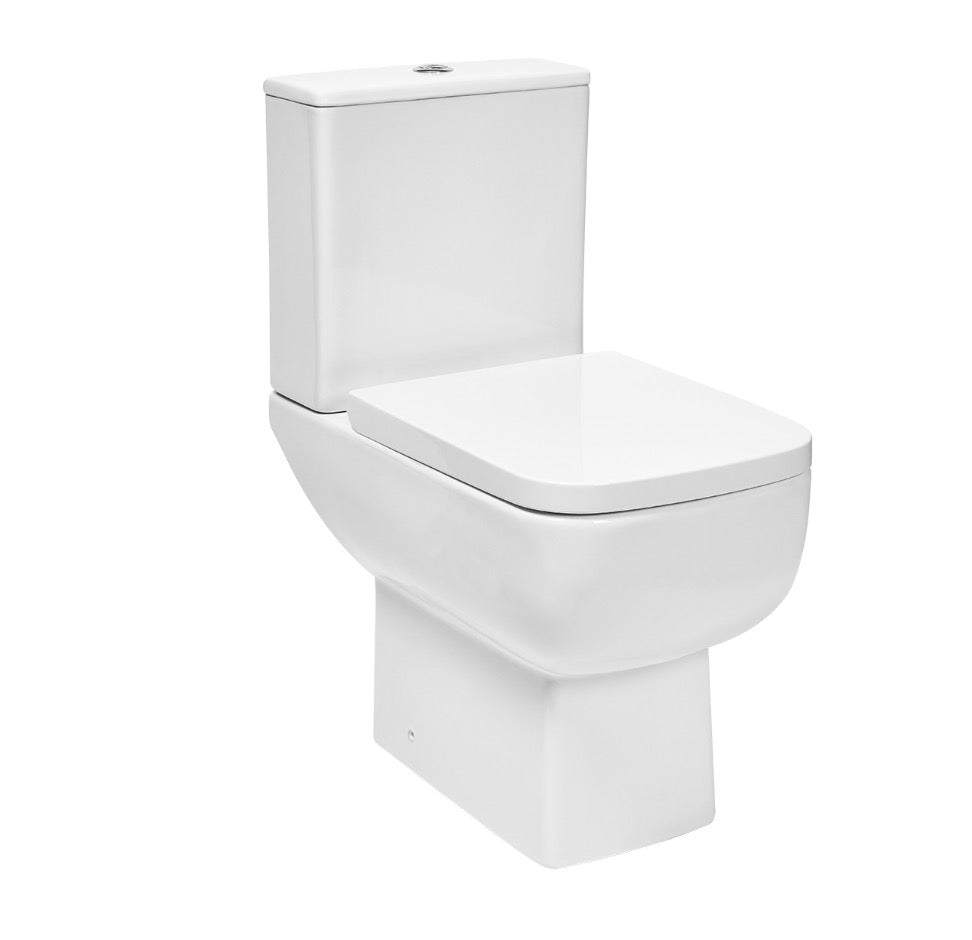 Choices 600 Open Back Pan Toilet & Cistern Set