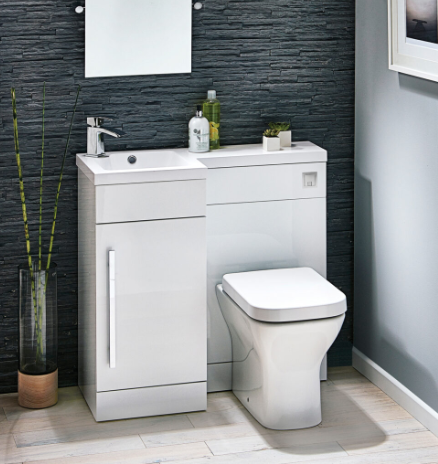 Lili Furniture Range - 900 Left Hand Basin