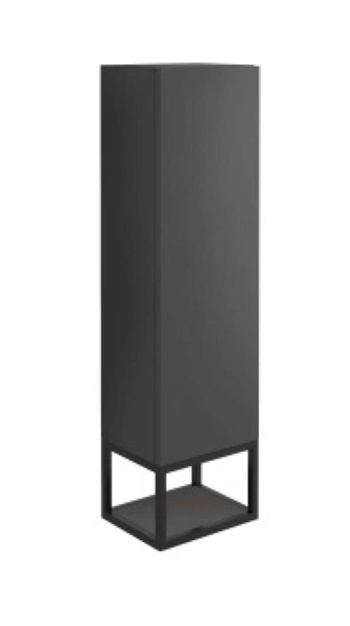 Ambience Furniture Range - Black Frame With Dual Colour Shelf 30x25