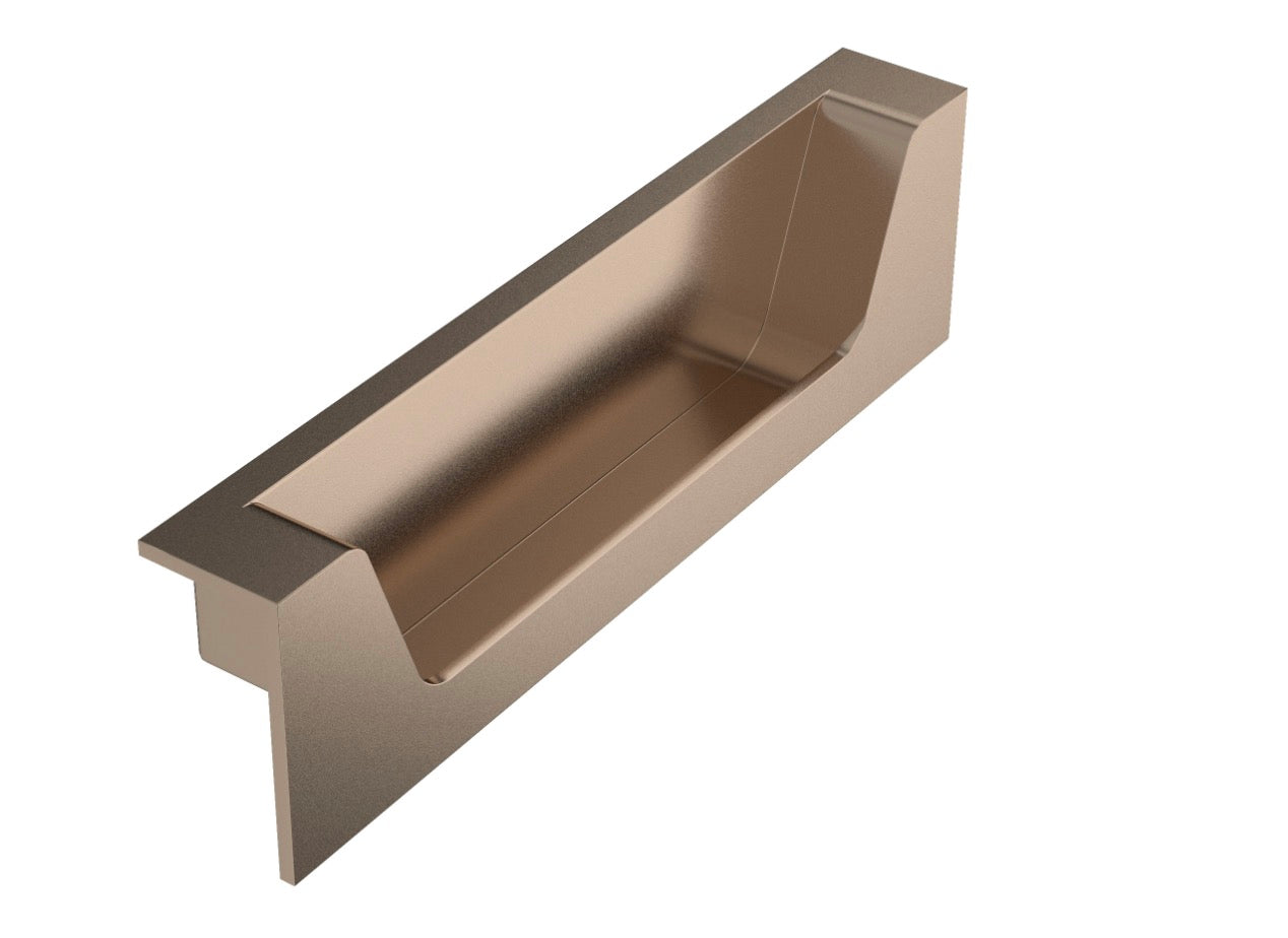 Aubrey Furniture Range - Handle Pair Brushed Bronze