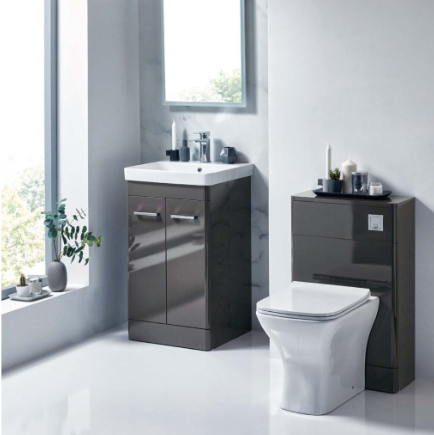 Rossini Furniture Range - WC Back To Wall Unit