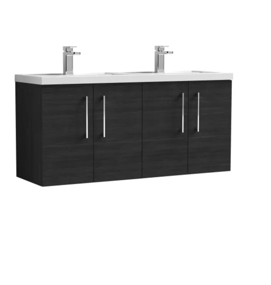 Arno Furniture Range - Wall Hung Twin Unit With Basins 1200mm