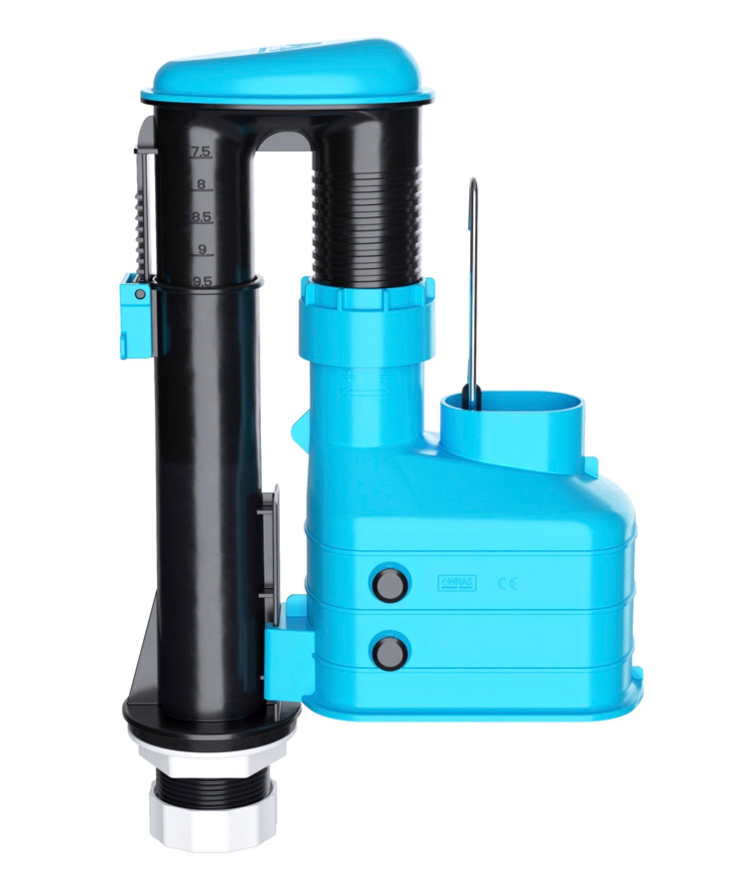 Skylo 3 Part Dual Flush Height Adjustable Syphon