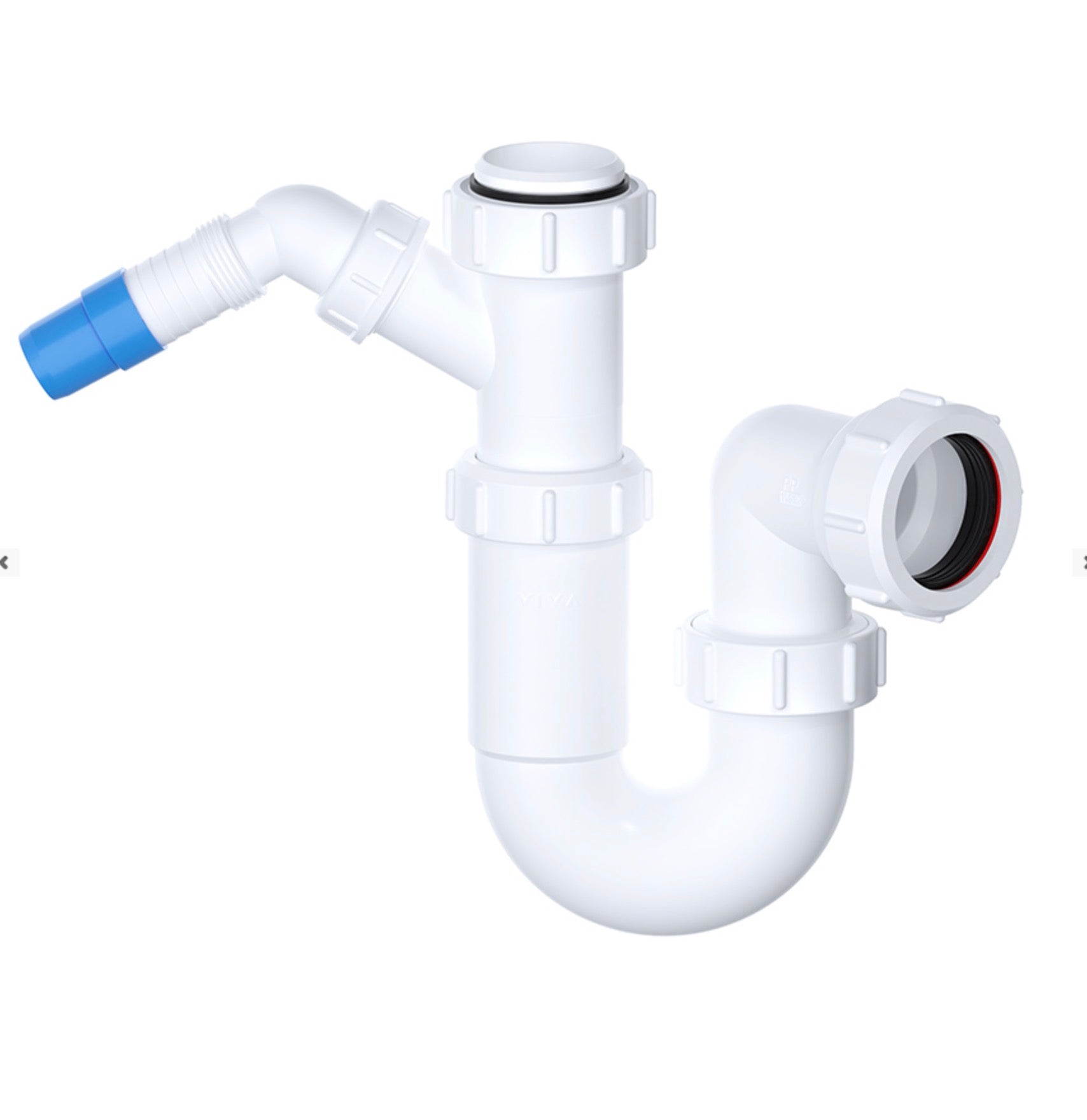 1½" Sink Trap with Single 135° Nozzle