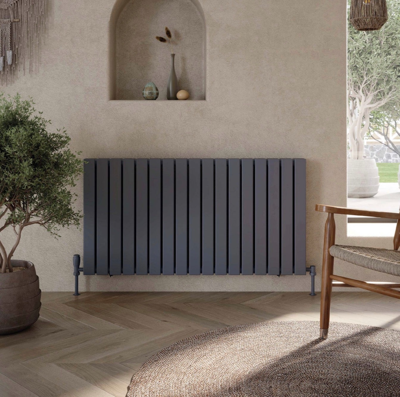 Designer Radiators - Bravo Horizontal Double Column
