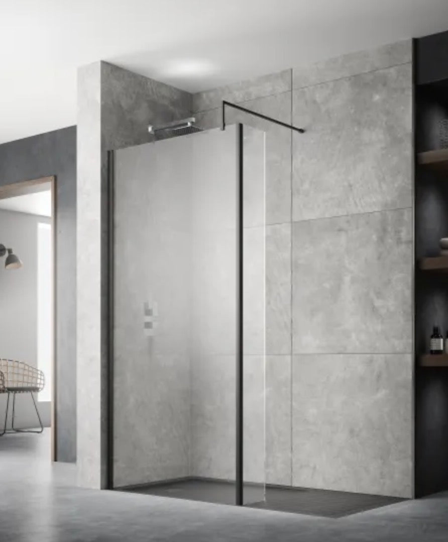 8mm Wetroom Screens - Black