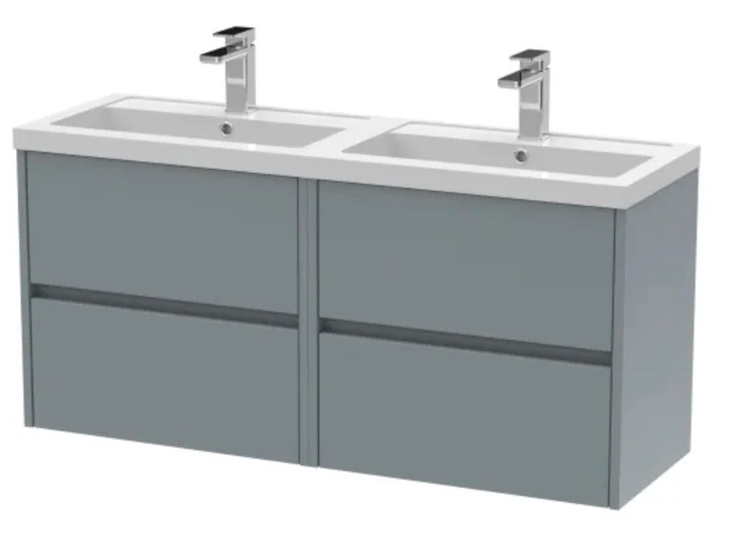 Havana Furniture Range - 1200mm Twin Basin unit