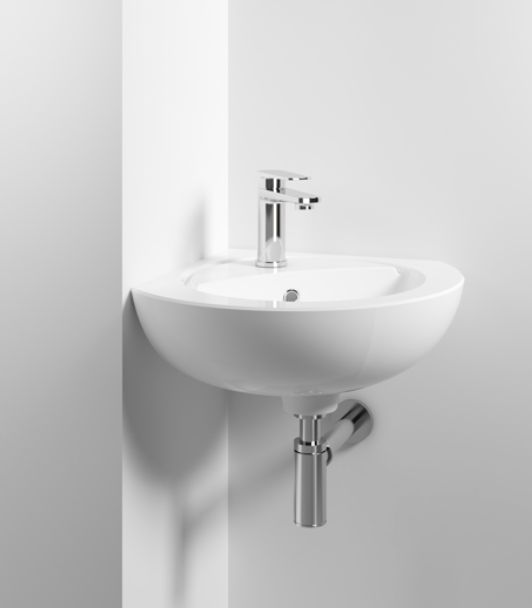 Melbourne Ceramics - Corner Wall Hung Basin