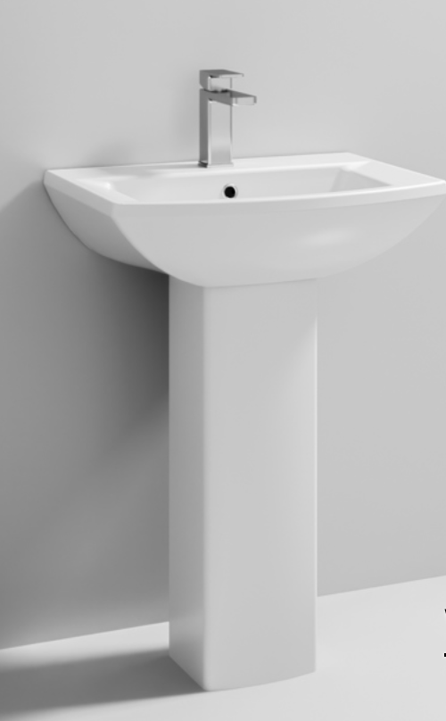 Asselby Ceramics - 600mm Basin & Pedestal