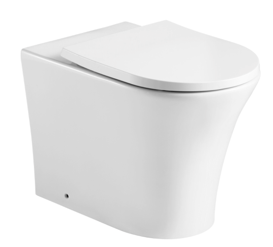 Kameo Rimless Back To Wall Pan & Seat