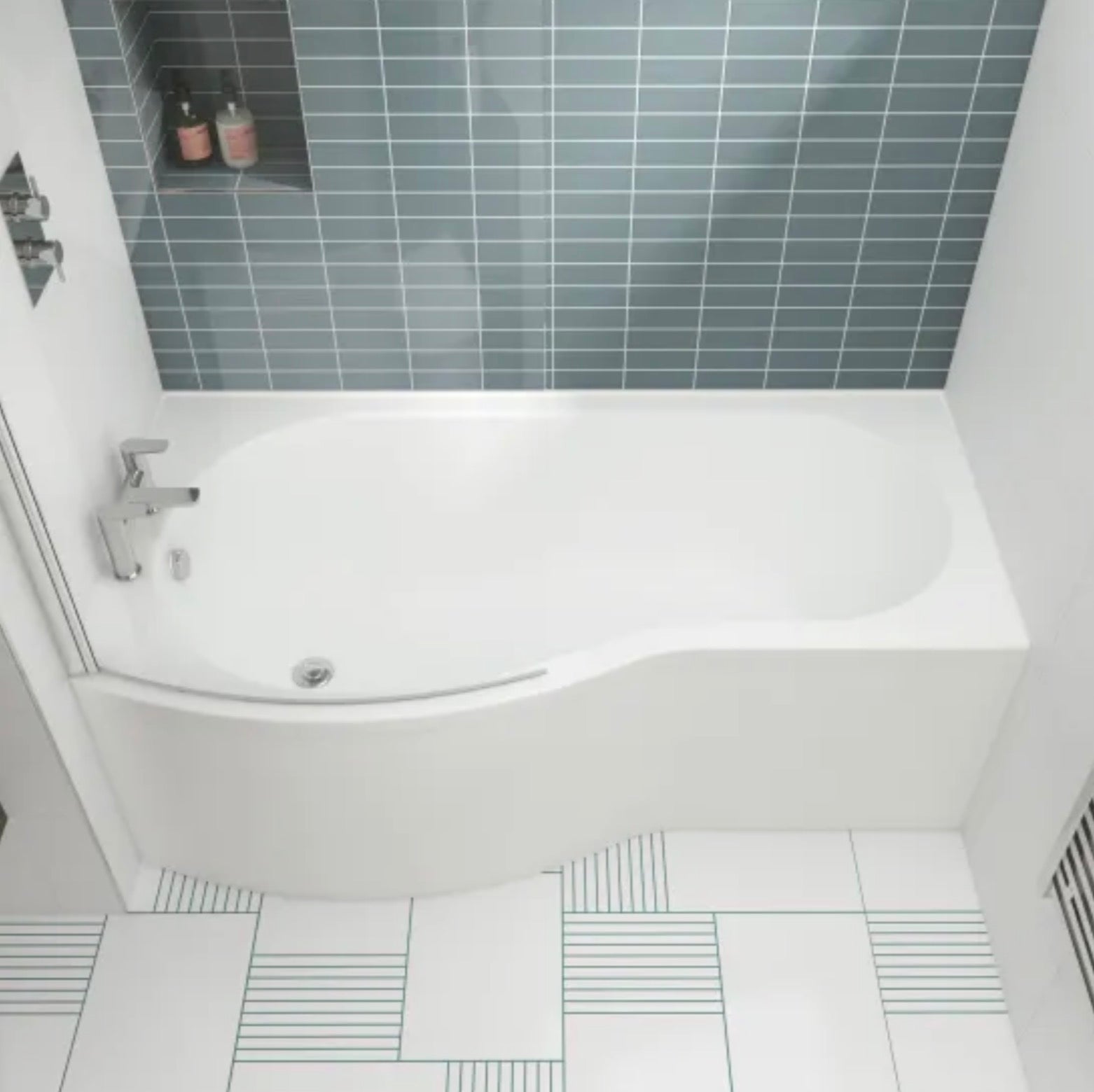 Shower Baths - B-Shape (Bath Only)