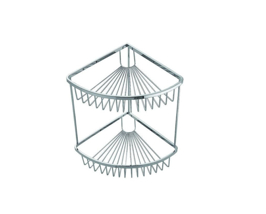 Wire Work Double Corner Basket