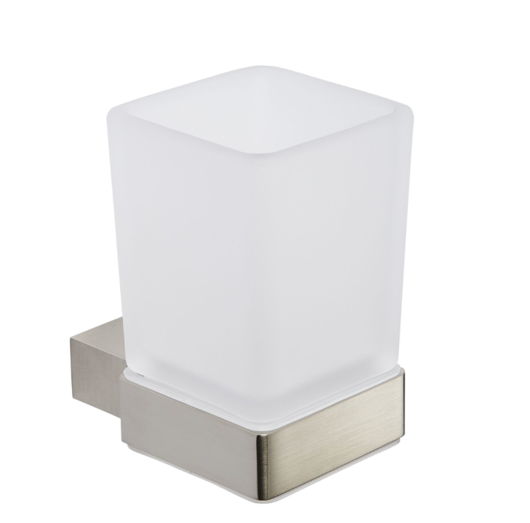 Premium Tumbler Holder - Brushed Nickel