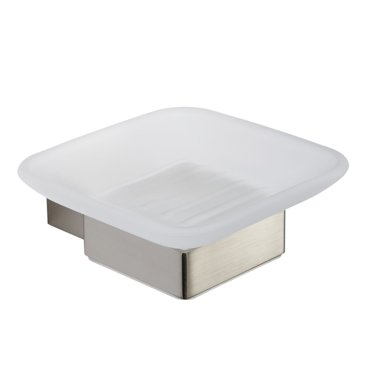 Premium Soap Dish - Brushed Nickel