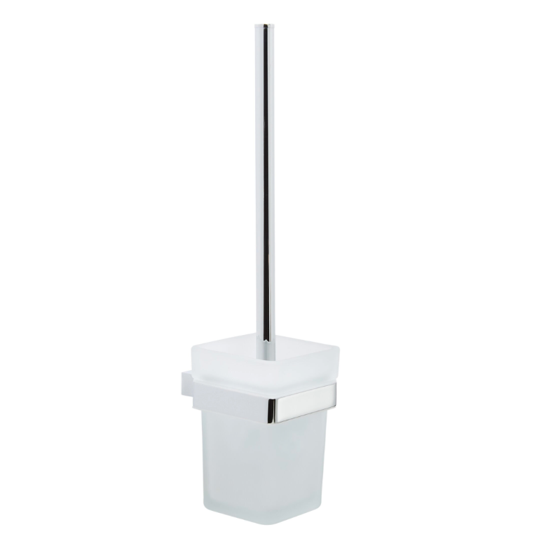 Premium Toilet Brush Set - Chrome