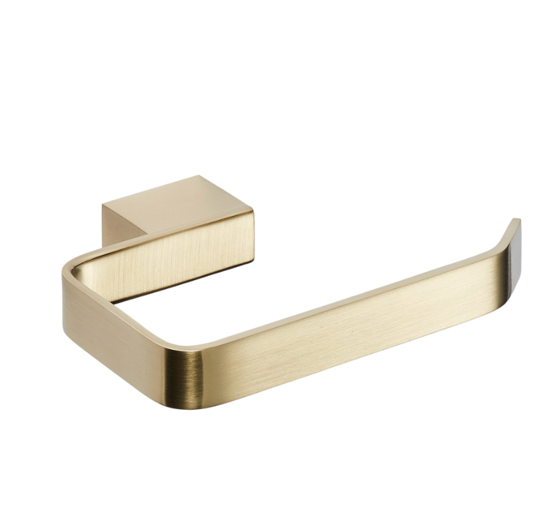 Premium Paper Holder - Brushed Brass