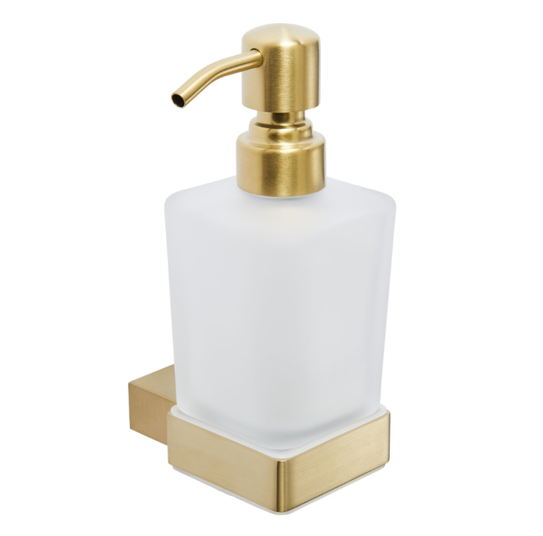 Premium Soap Dispenser - Brushed Brass