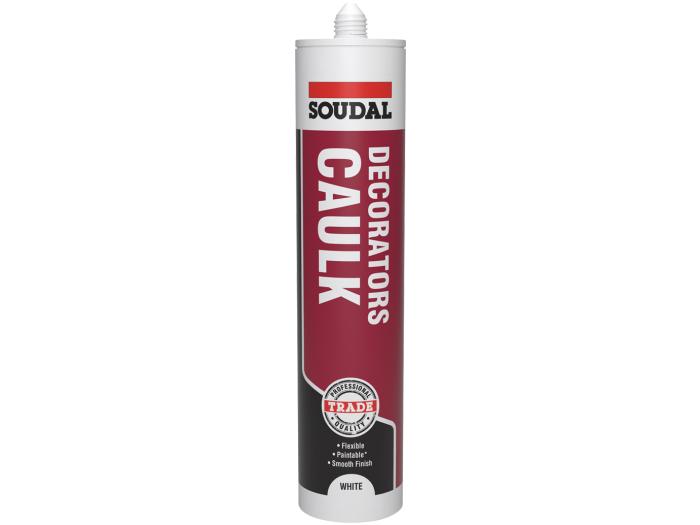 Adhesives & Sealants - Decorators Caulk - White