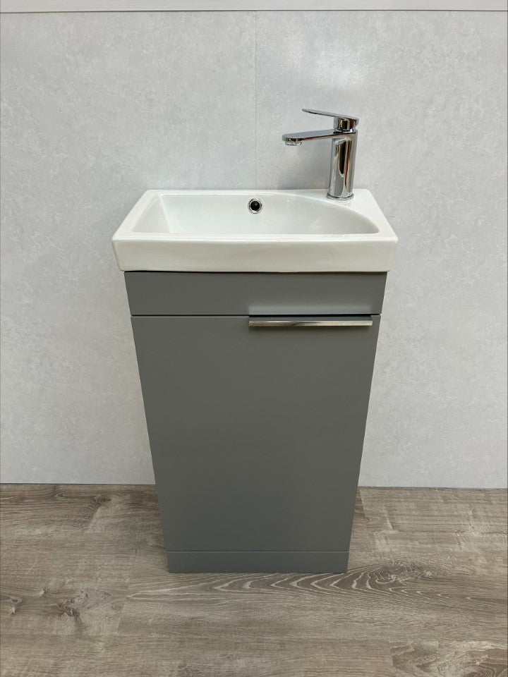 Ex Display - Esme 450 Unit dust grey with Esme Basin and mixer