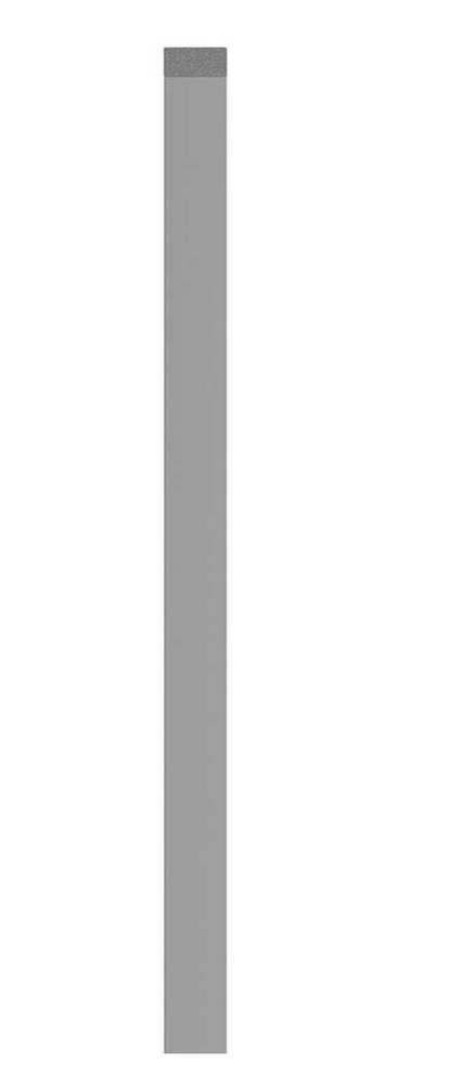 Linerio Slat-Wall S-Line Finishing Trims - Grey