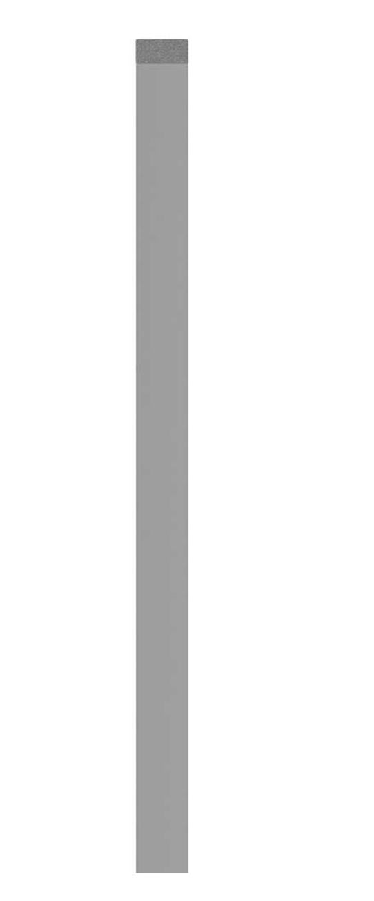 Linerio Slat-Wall S-Line Finishing Trims - Grey