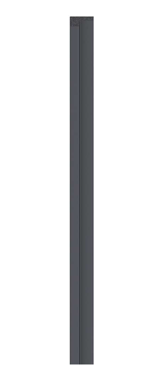 Linerio Slat-Wall S-Line Finishing Trims - Anthracite
