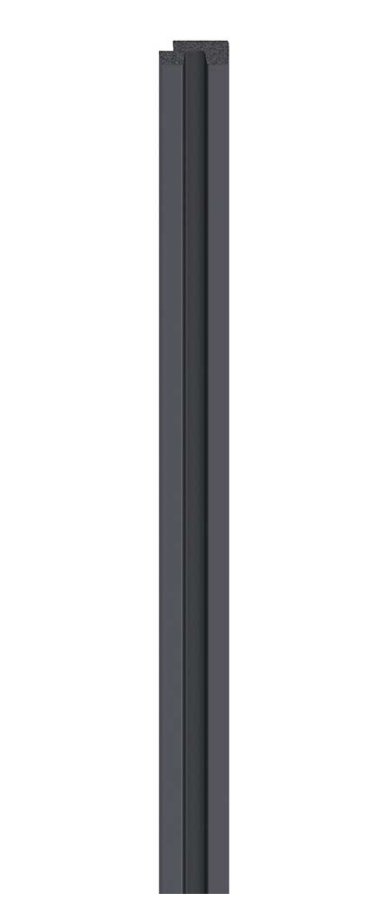 Linerio Slat-Wall S-Line Finishing Trims - Anthracite