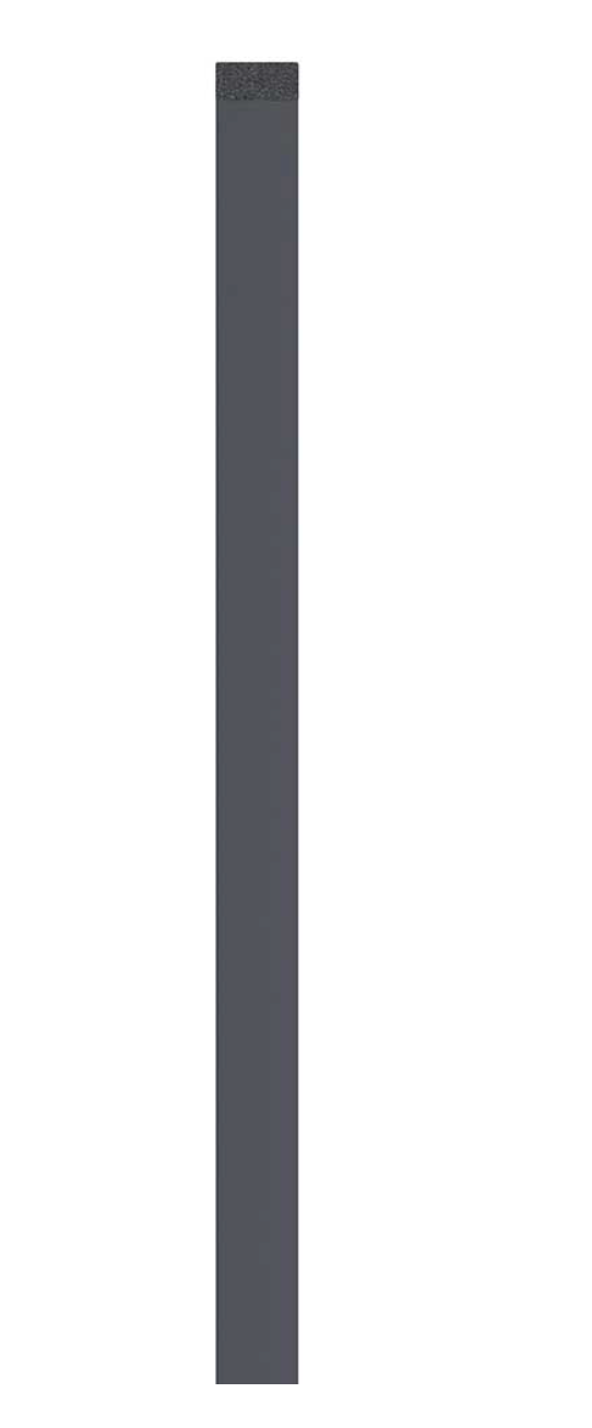 Linerio Slat-Wall S-Line Finishing Trims - Anthracite