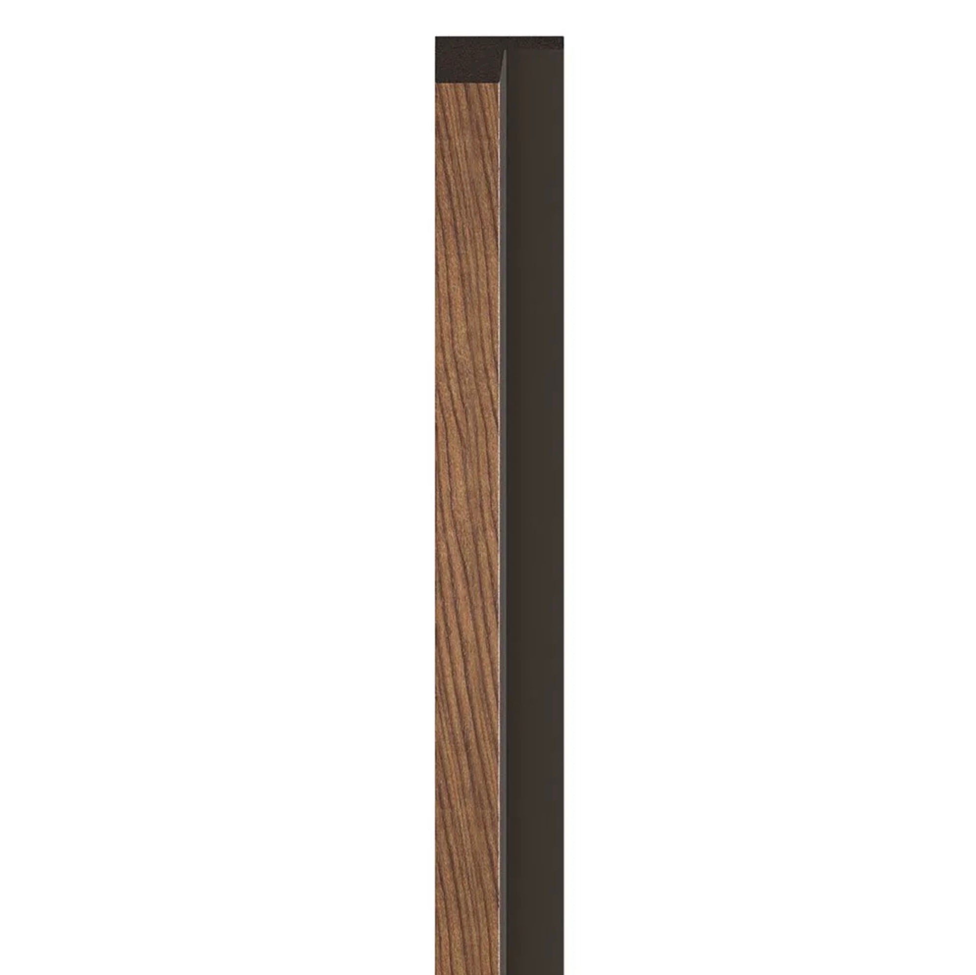 Linerio Slat-Wall  L-Line Finishing Trims - Mocca