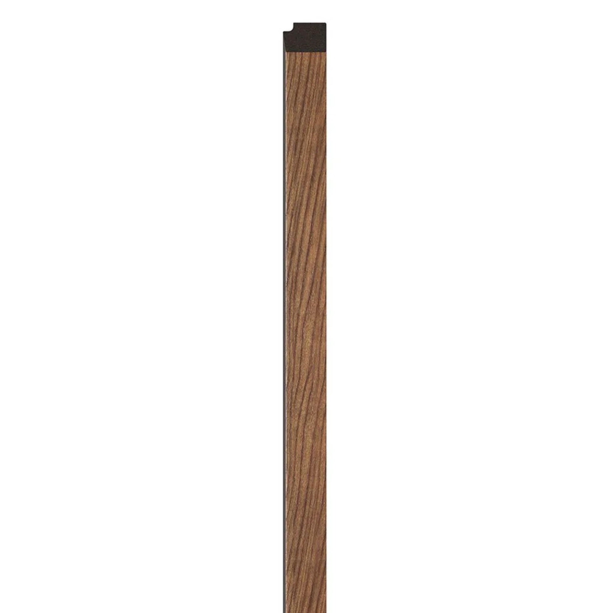 Linerio Slat-Wall  L-Line Finishing Trims - Mocca