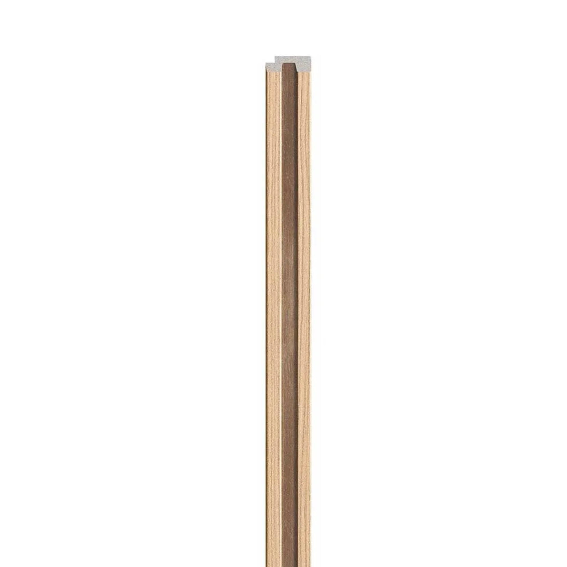 Linerio Slat-Wall  L-Line Finishing Trims - Natural