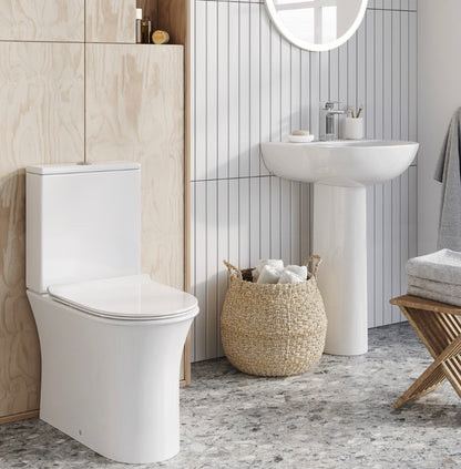 Deia Rimless Comfort Height Closed Back Pan