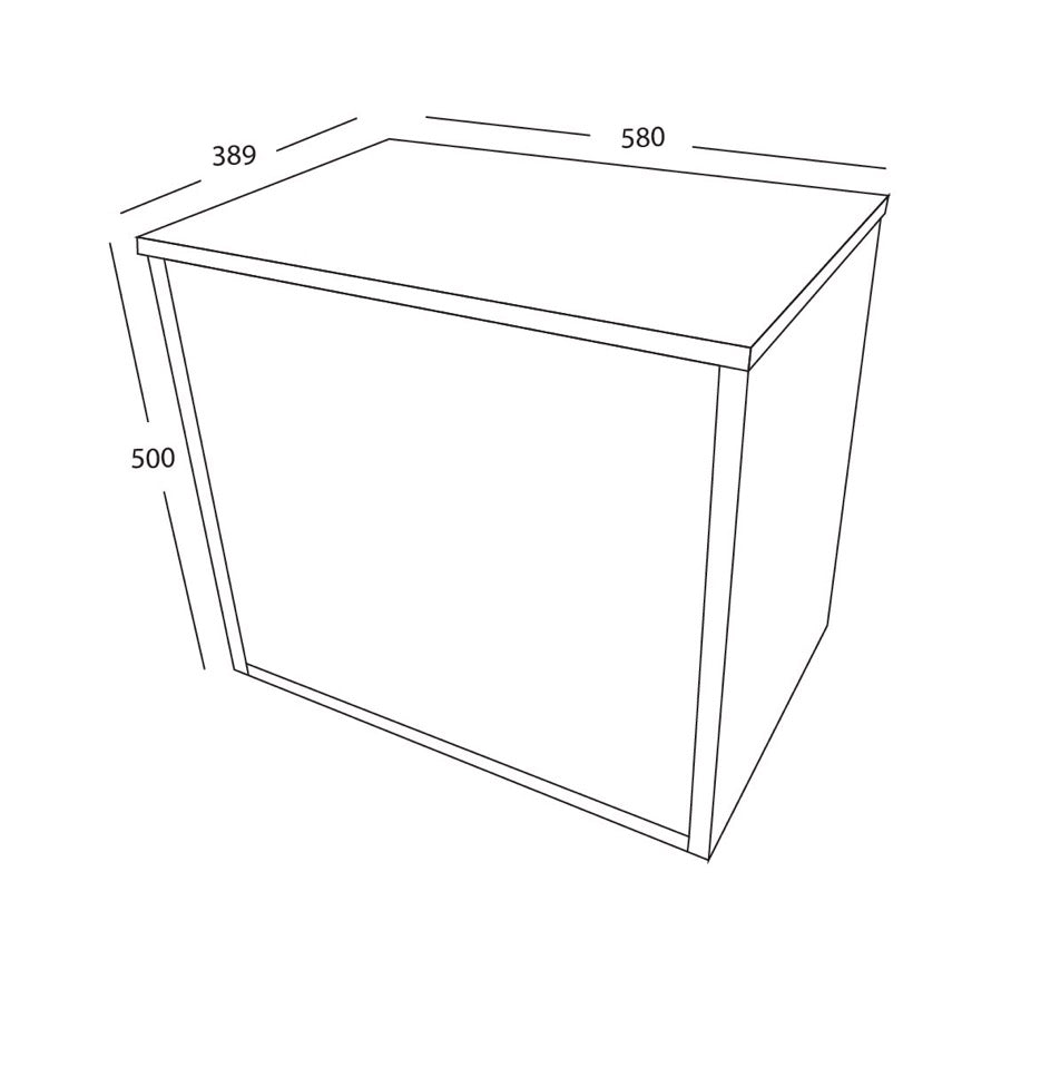 Alfie Furniture Range - 600 Cabinet
