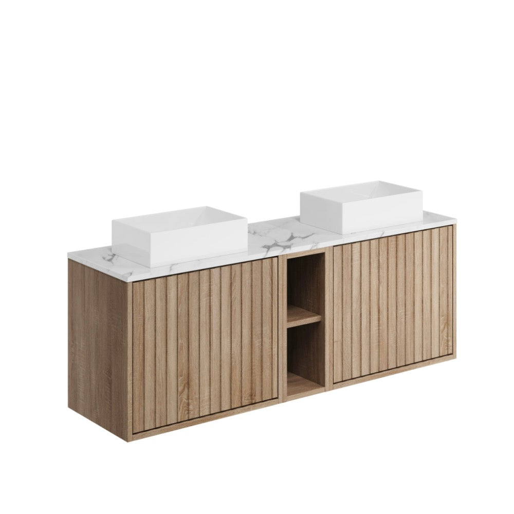 Alfie Furniture Range - 1400 Cabinet With Side Storage
