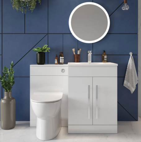 Lili Furniture Range - 600 Two Door Vanity Unit
