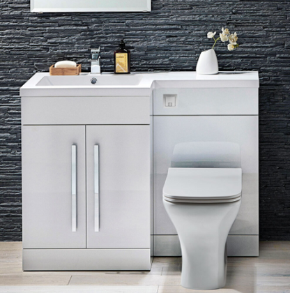 Waterguard Furniture Range - 1100 Left Hand Basin