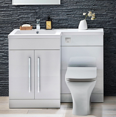 Waterguard Furniture Range - 1100 Left Hand Basin