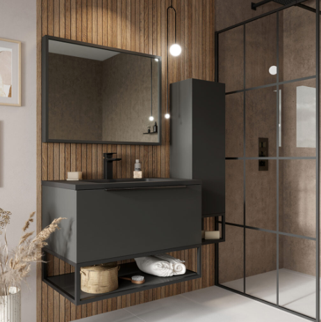 Ambience Furniture Range - 80x48 Grey Basin