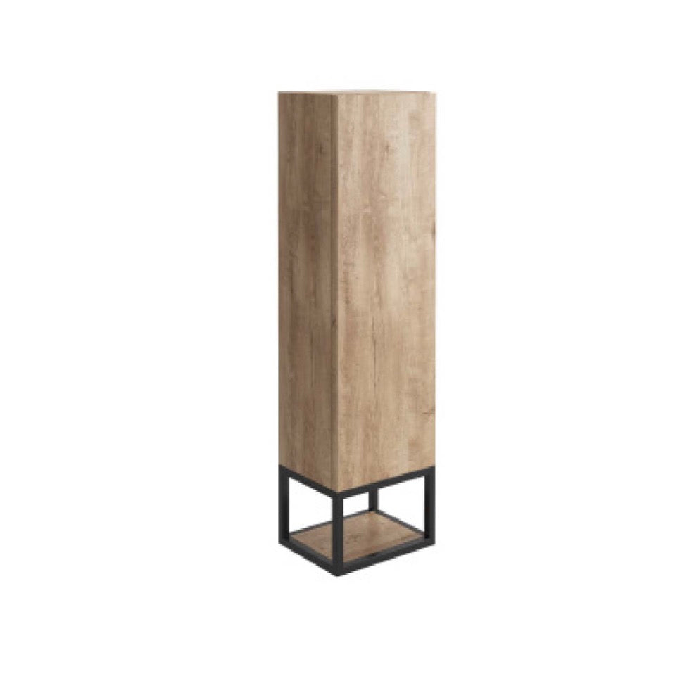 Ambience Furniture Range - Black Frame With Dual Colour Shelf 30x25