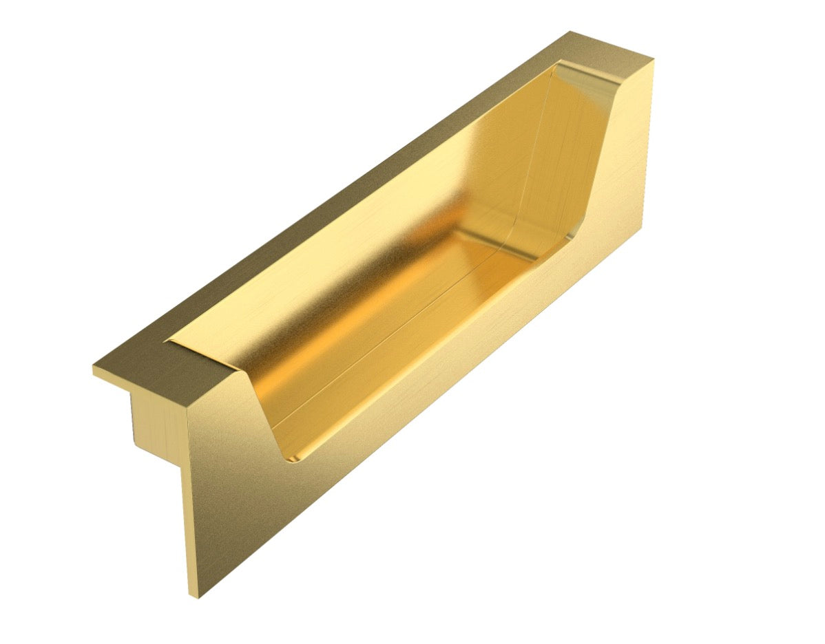 Aubrey Furniture Range - Handle Pair Brushed Brass