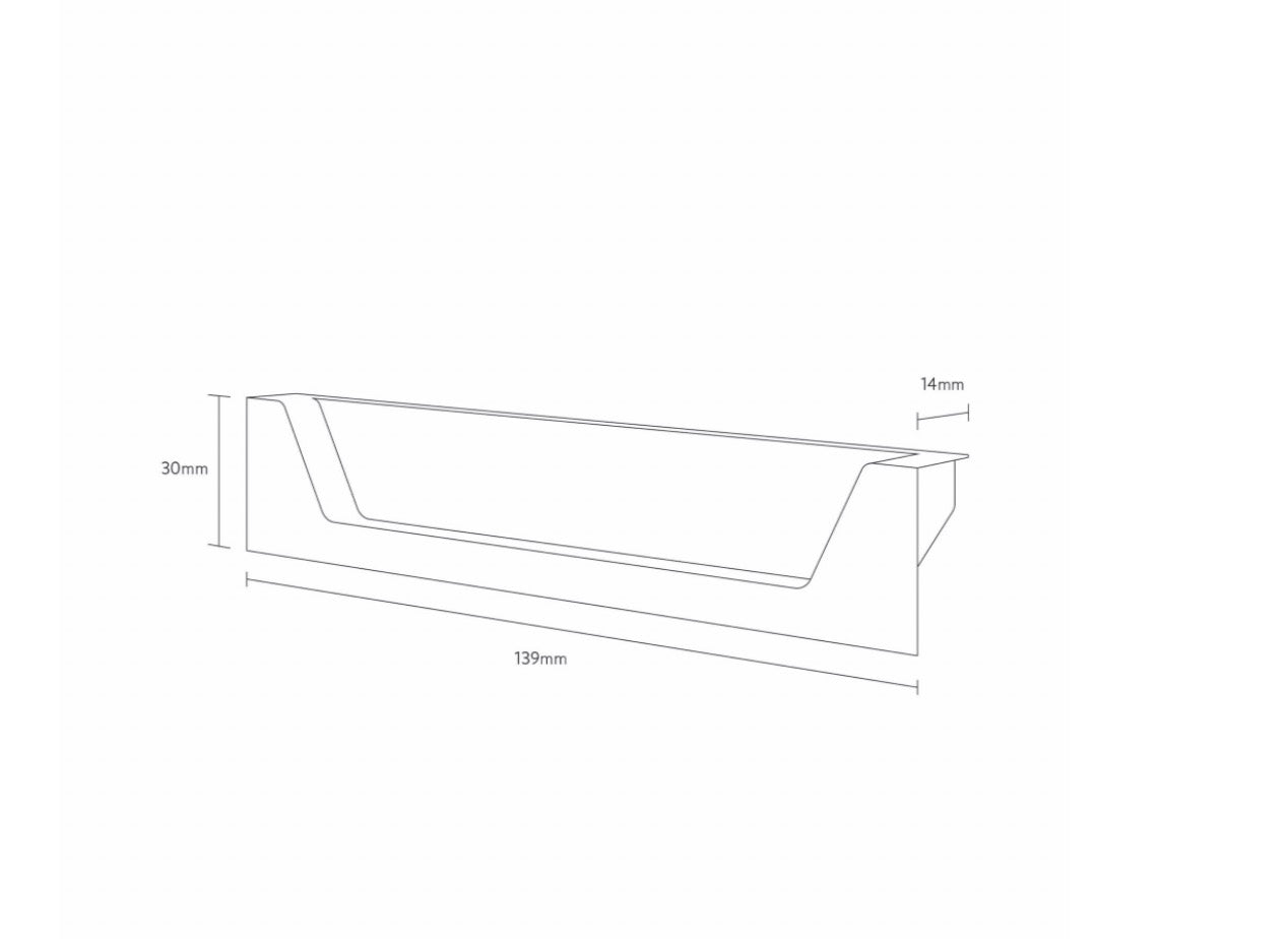 Aubrey Furniture Range - Handle Pair Chrome
