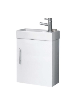 Lanza Cloakroom Furniture Range - Vanity Wall Unit