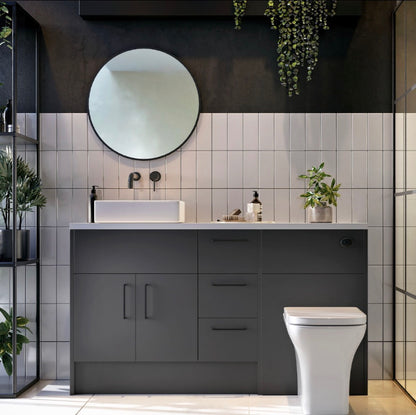 Mirrors - Macie Black 600 LED Mirror