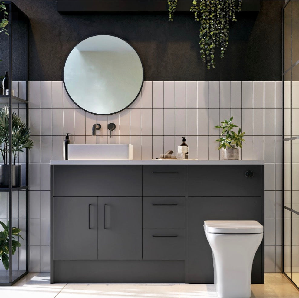 Mirrors - Macie Black 600 LED Mirror
