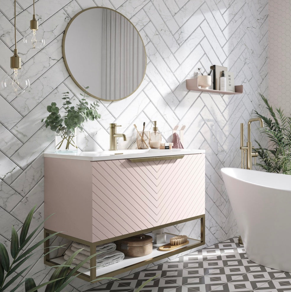 Mirrors - Macie Brushed Brass 600 LED Mirror