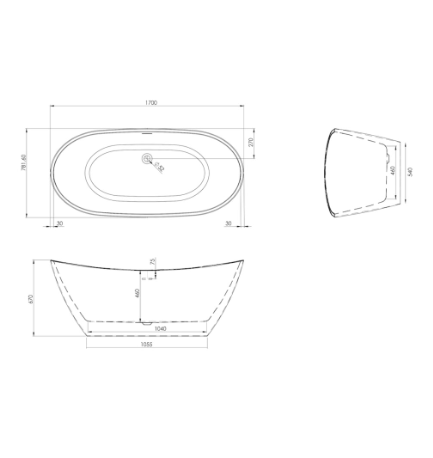 Freestanding Baths - Aruba