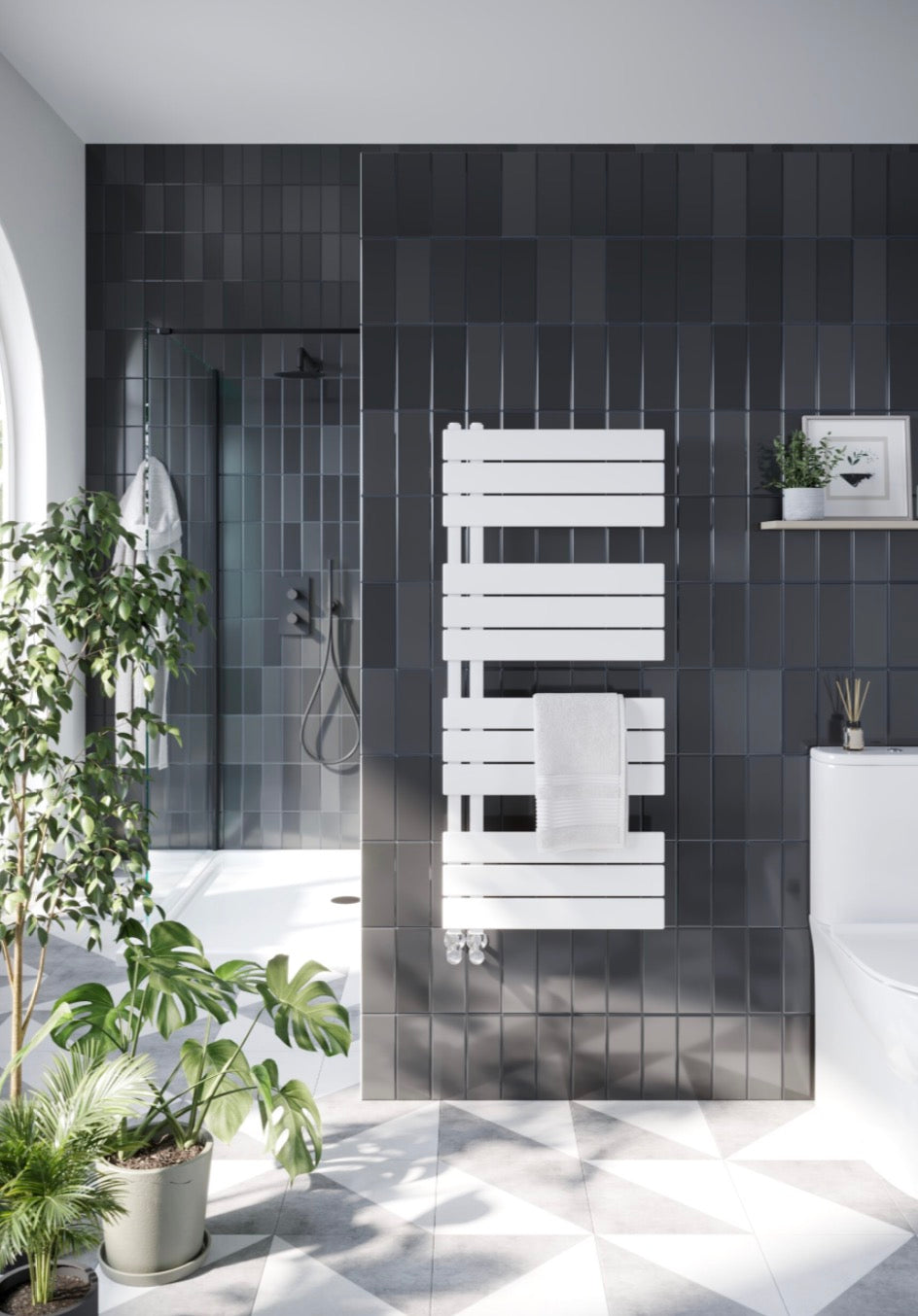 Towel Radiators - Thames 1150x600